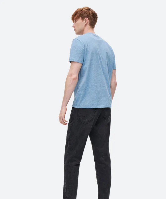 Melsvi vyriški marškinėliai - Image 2